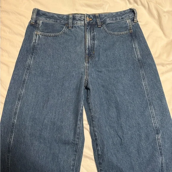 J.Crew High Rise Barrel Leg Jeans - Picture 3 of 6
